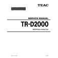 TEAC TR-D2000 Service Manual cover photo