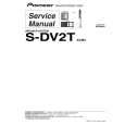 PIONEER S-DV2T Service Manual cover photo