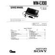 SONY WMEX90 Service Manual cover photo