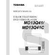 TOSHIBA MD13Q41 Service Manual cover photo