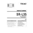 TEAC SR-L35 Service Manual cover photo