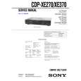 SONY CDPXE270 Service Manual cover photo