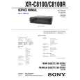 SONY XRC8100 Service Manual cover photo