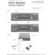 KENWOOD KRC352D Service Manual cover photo