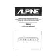 ALPINE 3555 Owner's Manual cover photo