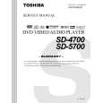 TOSHIBA SD5700 Service Manual cover photo