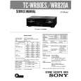 SONY TCWR80ES Service Manual cover photo