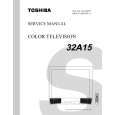 TOSHIBA 32A15 Service Manual cover photo