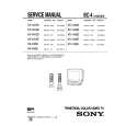 SONY KV14V5D/K/A/B/E/U Service Manual cover photo