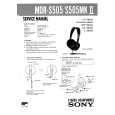 SONY MDRS505 Service Manual cover photo