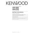 KENWOOD VR616 Owner's Manual cover photo