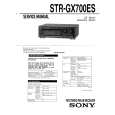 SONY STR-GX700ES Service Manual cover photo