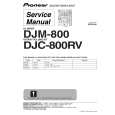 PIONEER DJC-800RV Service Manual cover photo