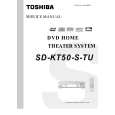 TOSHIBA SDKT50STU Service Manual cover photo