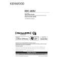 KENWOOD KDC-400U Quick Start cover photo