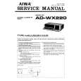 AIWA AD-WX220 Service Manual cover photo