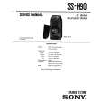 SONY SS-H90 Service Manual cover photo