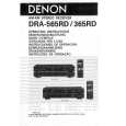 DENON DRA-365RD Owner's Manual cover photo