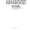 KENWOOD KRV5580 Owner's Manual cover photo