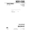 SONY MDRV300 Service Manual cover photo