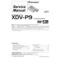 PIONEER XDV-P9 Service Manual cover photo