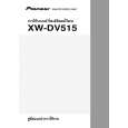 PIONEER XW-DV515/NTXJ Owner's Manual cover photo