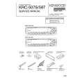 KENWOOD KRC-507S Service Manual cover photo