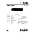 SONY STS390 Service Manual cover photo