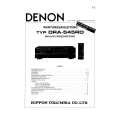 DENON DRA545RD Service Manual cover photo