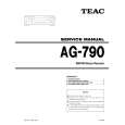 TEAC AG-790 Service Manual cover photo