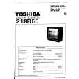 TOSHIBA 218R6E Service Manual cover photo