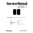 TECHNICS SB-4500 Service Manual cover photo