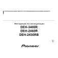 PIONEER DEH-2430RB Owner's Manual cover photo