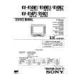 SONY KVR14M1 Service Manual cover photo