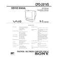SONY CPD201VS Service Manual cover photo
