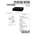 SONY STH2750 Service Manual cover photo