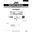 JVC KS-FX834R Service Manual cover photo