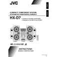 JVC HX-D7 Owner's Manual cover photo