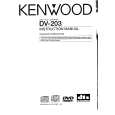 KENWOOD DV203 Owner's Manual cover photo