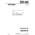 SONY SRSA5A Service Manual cover photo