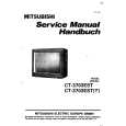 MITSUBISHI CT3703EST/Y Service Manual cover photo