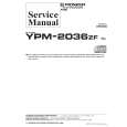 PIONEER YPM2036ZF Service Manual cover photo