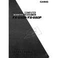 CASIO FX880P Owner's Manual cover photo