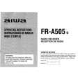 AIWA FRA505 Owner's Manual cover photo
