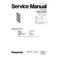 TECHNICS SB-D460 Service Manual cover photo