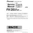 PIONEER FH2037ZF Service Manual cover photo