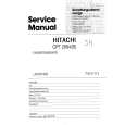 HITACHI CPT2282 Service Manual cover photo