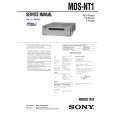 SONY MDSNT1 Service Manual cover photo