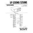 SONY UP5200MD Service Manual cover photo