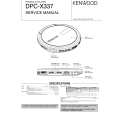 KENWOOD DPCX337 Service Manual cover photo